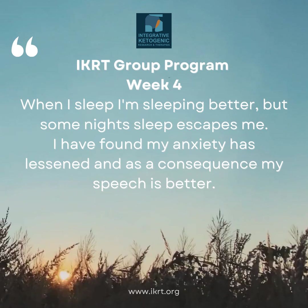 🧠 #IKRTGroupProgramTestimony: Are you struggling with #anxiety and poor sleep? ✨Register today for a FREE information call and learn about the program before you sign up to join us. Limited spaces left: ikrt.org