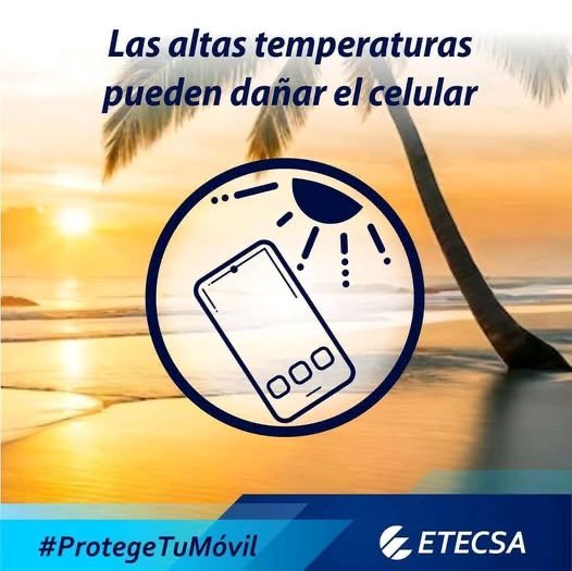 📱 ¡El calor extremo puede dañar tu celular! ☀️🔥
Evita dejar tu dispositivo al sol o dentro del auto, ya que las altas temperaturas pueden:
🔋 Dañar la batería
📉 Reducir su rendimiento
💥 Causar fallos en la pantalla
#Ciberconsejos #ETECSATeAcompaña