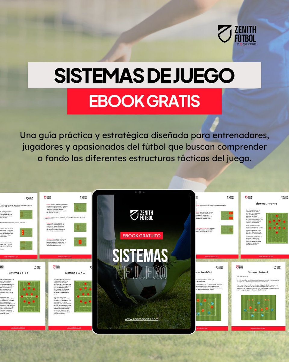 Construyendo Fútbol (@construyefutbol) on Twitter photo 📢 EBOOK GRATIS - Sistemas de juegos en Fútbol
Aprende a aplicar los diferentes sistemas de juego en tus entrenamientos.
Para conseguirlo:
✅Sigue a <a href="/zenith_futbol/">Zenith Fútbol</a>
✅Menciona a 2 amigos
✅RT a esta publicación
#tareas #fútbol #ZenithFutbol 📢 EBOOK GRATIS - Sistemas de juegos en Fútbol
Aprende a aplicar los diferentes sistemas de juego en tus entrenamientos.
Para conseguirlo:
✅Sigue a <a href="/zenith_futbol/">Zenith Fútbol</a>
✅Menciona a 2 amigos
✅RT a esta publicación
#tareas #fútbol #ZenithFutbol