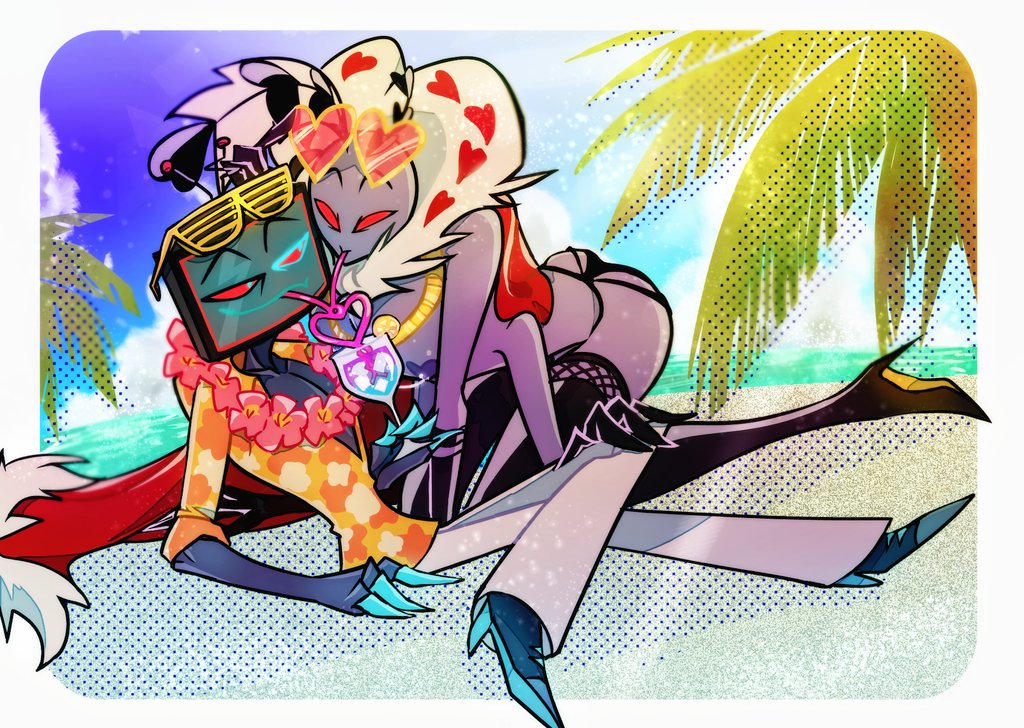 ocomor3's tweet image. ヴォヴァの夏🏝️🌊#StaticMoth