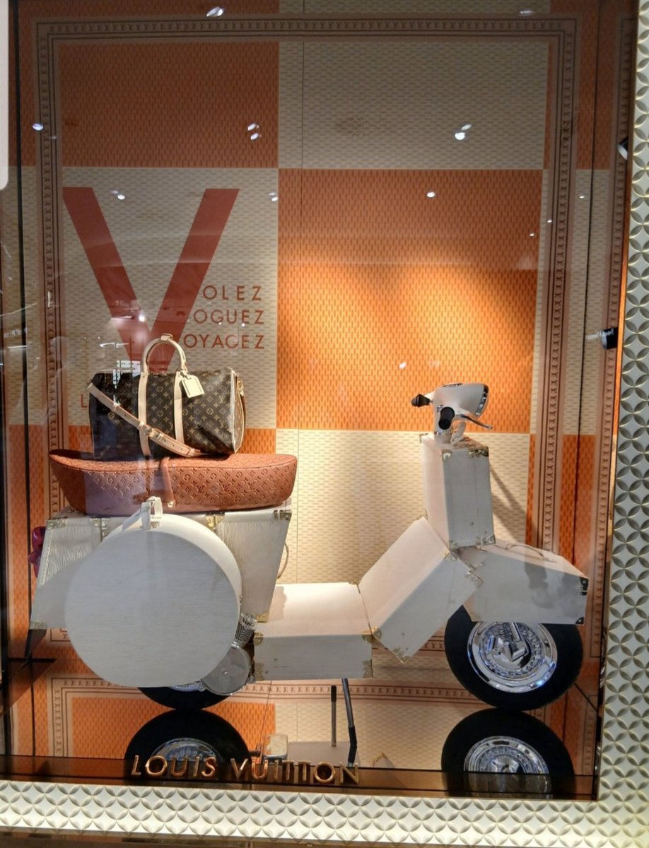 Louis Vuitton window display #Birmingham more than #Events