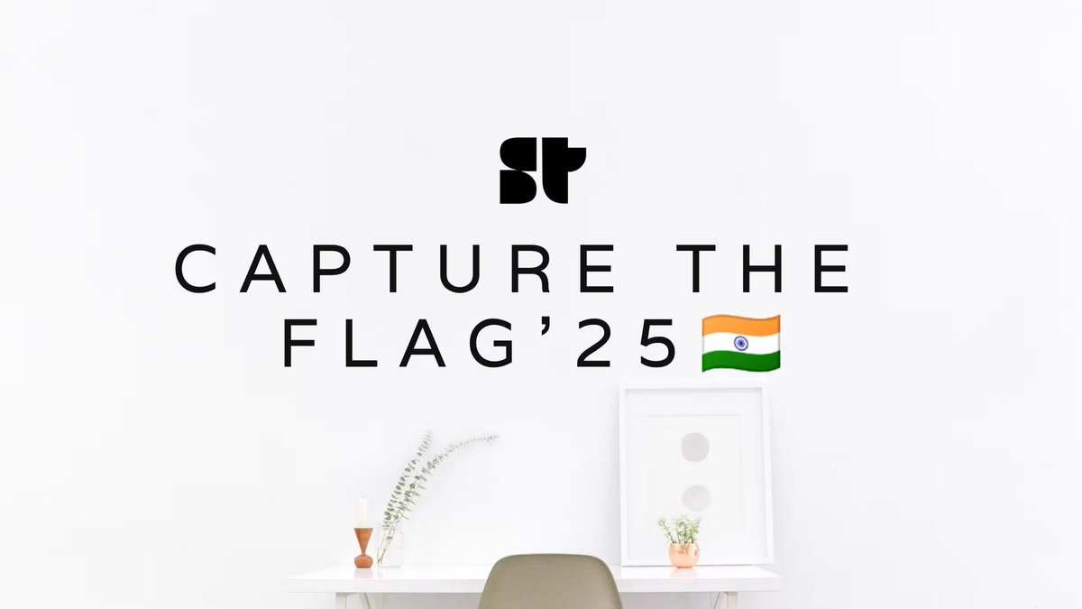 🚨 reminder! 

Capture The Flag — <a href="/solana/">Solana</a>’s premier cybersecurity competition is happening in BLR on 26th july with a prize pool of ₹5 lakh!

last date to register is 18th july 2025 (apply in the link below)