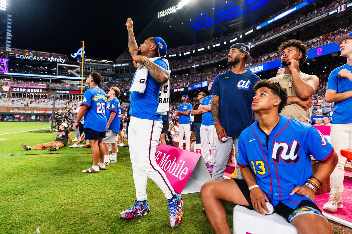 Braves's tweet image. .@TruistPark was electric for our guy @mattolson21 last night!

#HRDerby
