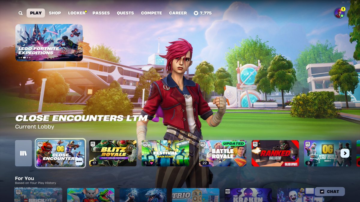 The Close Encounters LTM is "now" available in Fortnite 💀