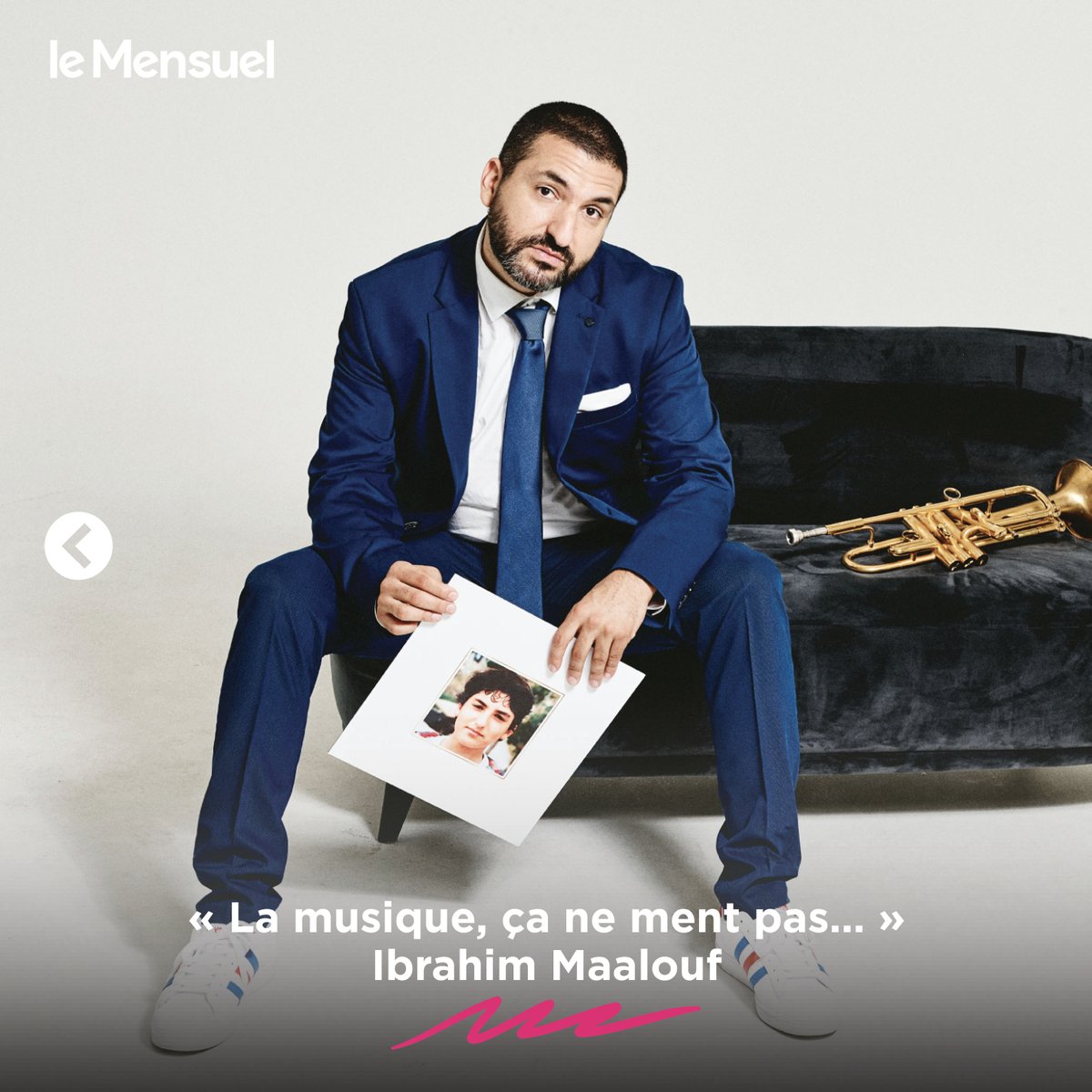 L'interview du Mensuel ! 🤩
🎤 Ibrahim Maalouf en interview pour « The Trumpets of Michel-Ange » et le concert des 20 ans !

Pour lire l'interview en intégralité, rendez-vous sur notre site internet 👉 le-mensuel.com/ibrahim-maalou…

#mensuel #mensueladdict #interview #ibrahimmaalouf