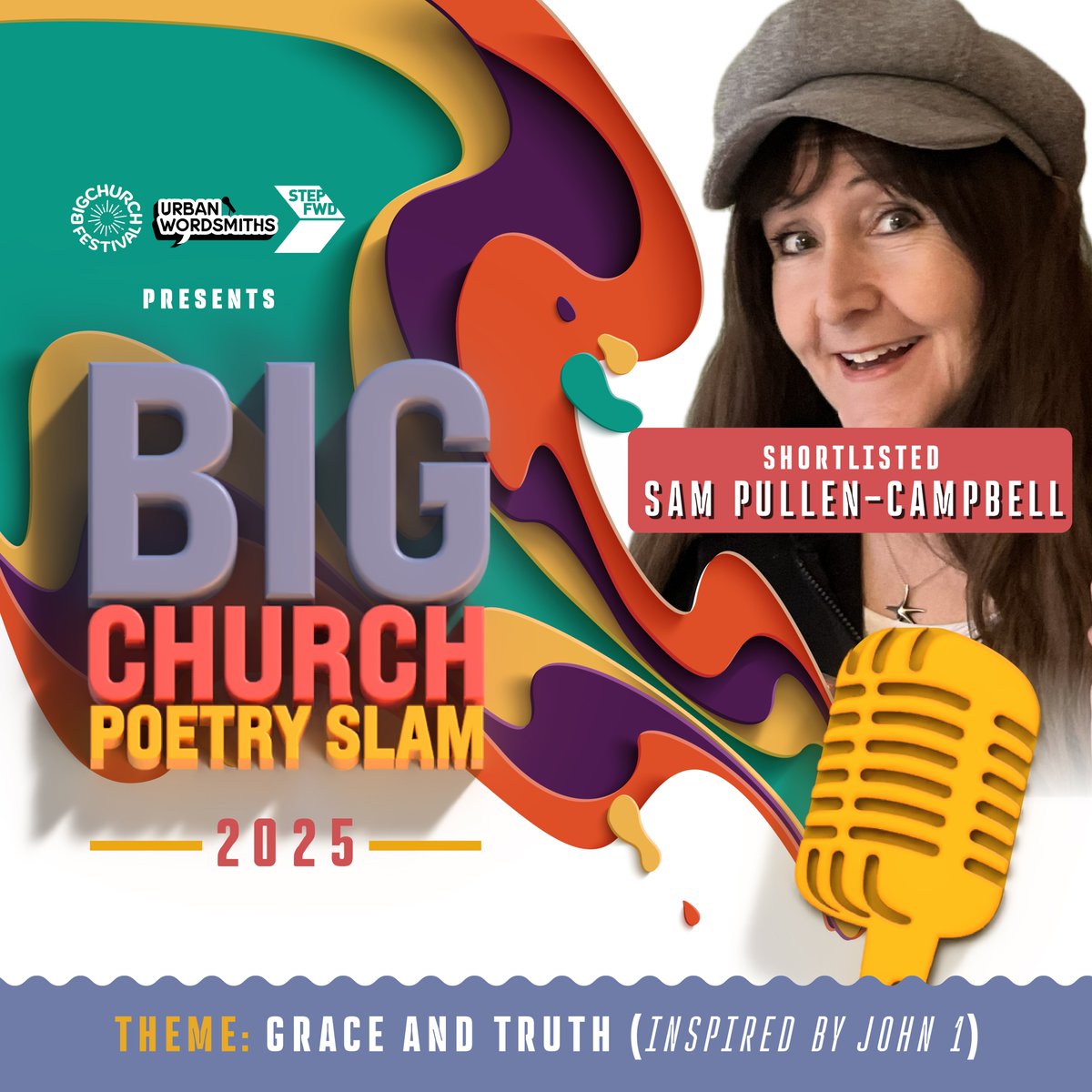A Step FWD (@astepfwd) on Twitter photo POST 2: Congrats again to the 12 Shortlisted poets who made it through in the Big Church Poetry Slam - Grace & Truth auditions | <a href="/BigChurchFest/">Big Church Festival</a> <a href="/daiwoolridge/">Dai Woolridge (Poet)</a>
Here are a few of them... ๐ฅณ๐ฅณ๐ฅณ
Ogor <a href="/ogorozor4/">ogor โฑ</a>
Rochelle Loro <a href="/RochelleLoRo/">RochelleLoRo</a>
Lorna Farrell
Sam Pullen-Campbell
Join POST 2: Congrats again to the 12 Shortlisted poets who made it through in the Big Church Poetry Slam - Grace & Truth auditions | <a href="/BigChurchFest/">Big Church Festival</a> <a href="/daiwoolridge/">Dai Woolridge (Poet)</a>
Here are a few of them... ๐ฅณ๐ฅณ๐ฅณ
Ogor <a href="/ogorozor4/">ogor โฑ</a>
Rochelle Loro <a href="/RochelleLoRo/">RochelleLoRo</a>
Lorna Farrell
Sam Pullen-Campbell
Join