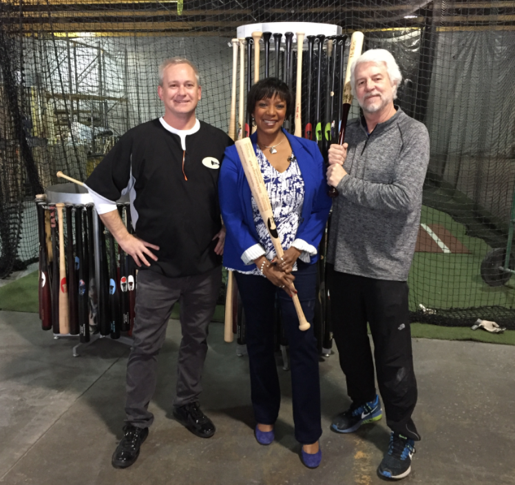 DianesTalking's tweet image. With the MLB All-Star Game today, let's throw it back to the time I hit the road to rural PA to visit @Chandlerbats the small company behind Bryce Harper’s powerhouse bat. This first aired @WUSA9 in 2017. #FreelanceLife #MLBAllStar #BryceHarper loom.ly/4qo1Iu8