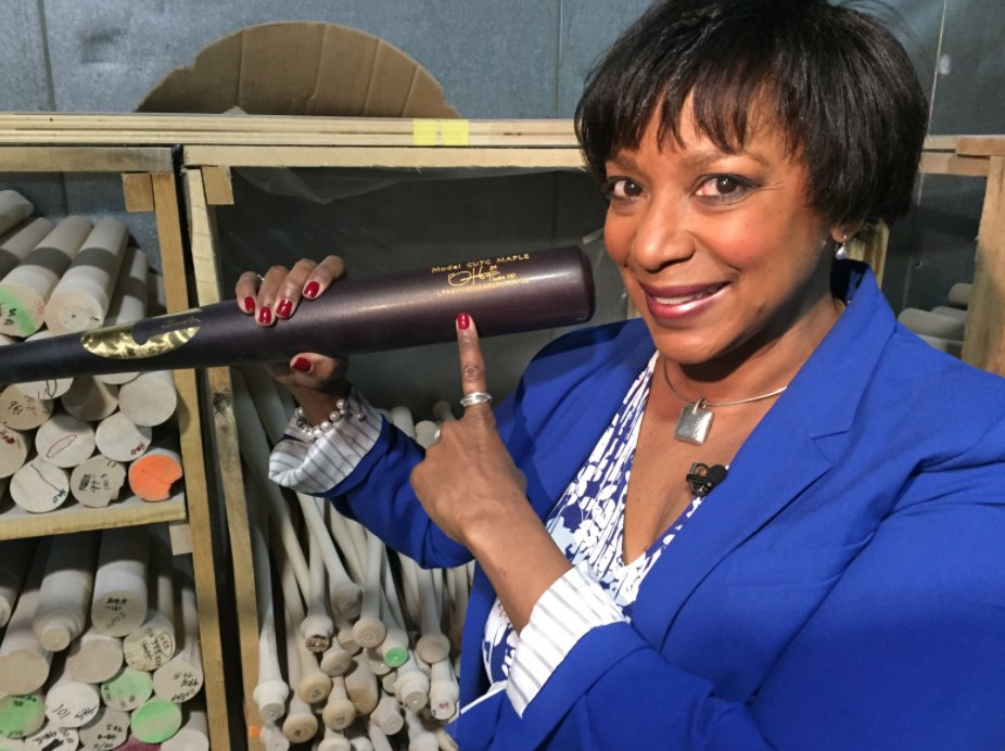 DianesTalking's tweet image. With the MLB All-Star Game today, let's throw it back to the time I hit the road to rural PA to visit @Chandlerbats the small company behind Bryce Harper’s powerhouse bat. This first aired @WUSA9 in 2017. #FreelanceLife #MLBAllStar #BryceHarper loom.ly/4qo1Iu8