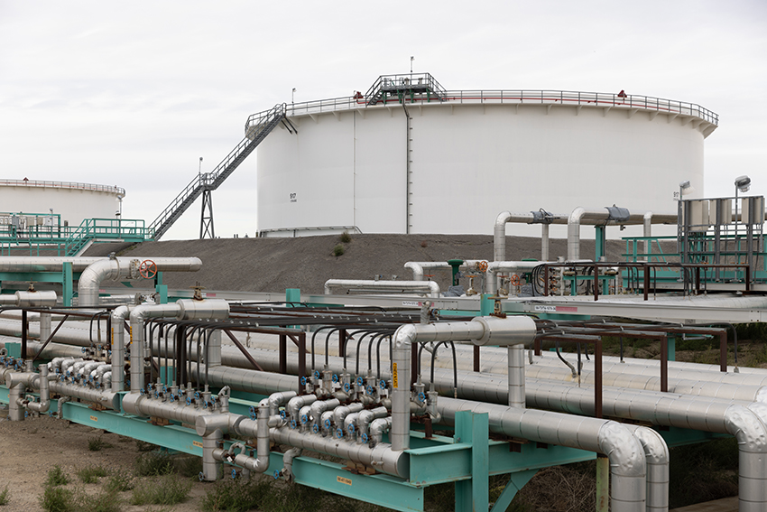 DYK? We have approximately 5.6 million barrels of storage capacity on site.