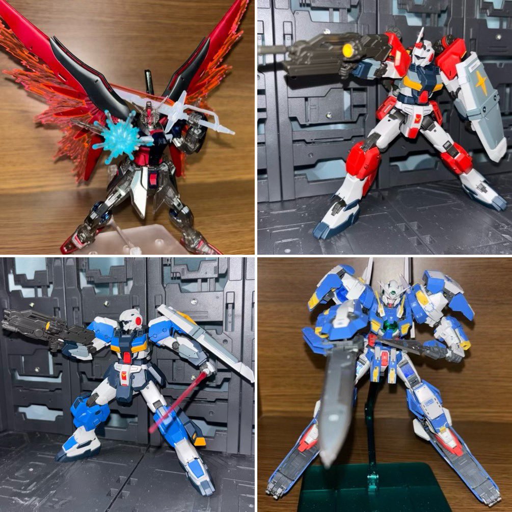 Hideyan021981's tweet image. 直近作った機体‼️
かっこいいぞー😎
#ガンプラ #みりプラ #めこ丸隊 
#ガンプラ好きとつながりたい