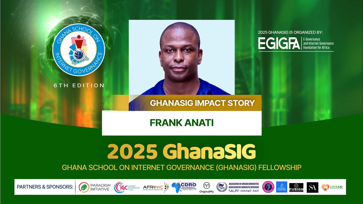 Ghana School on Internet Governance (GhanaSIG) tweet media