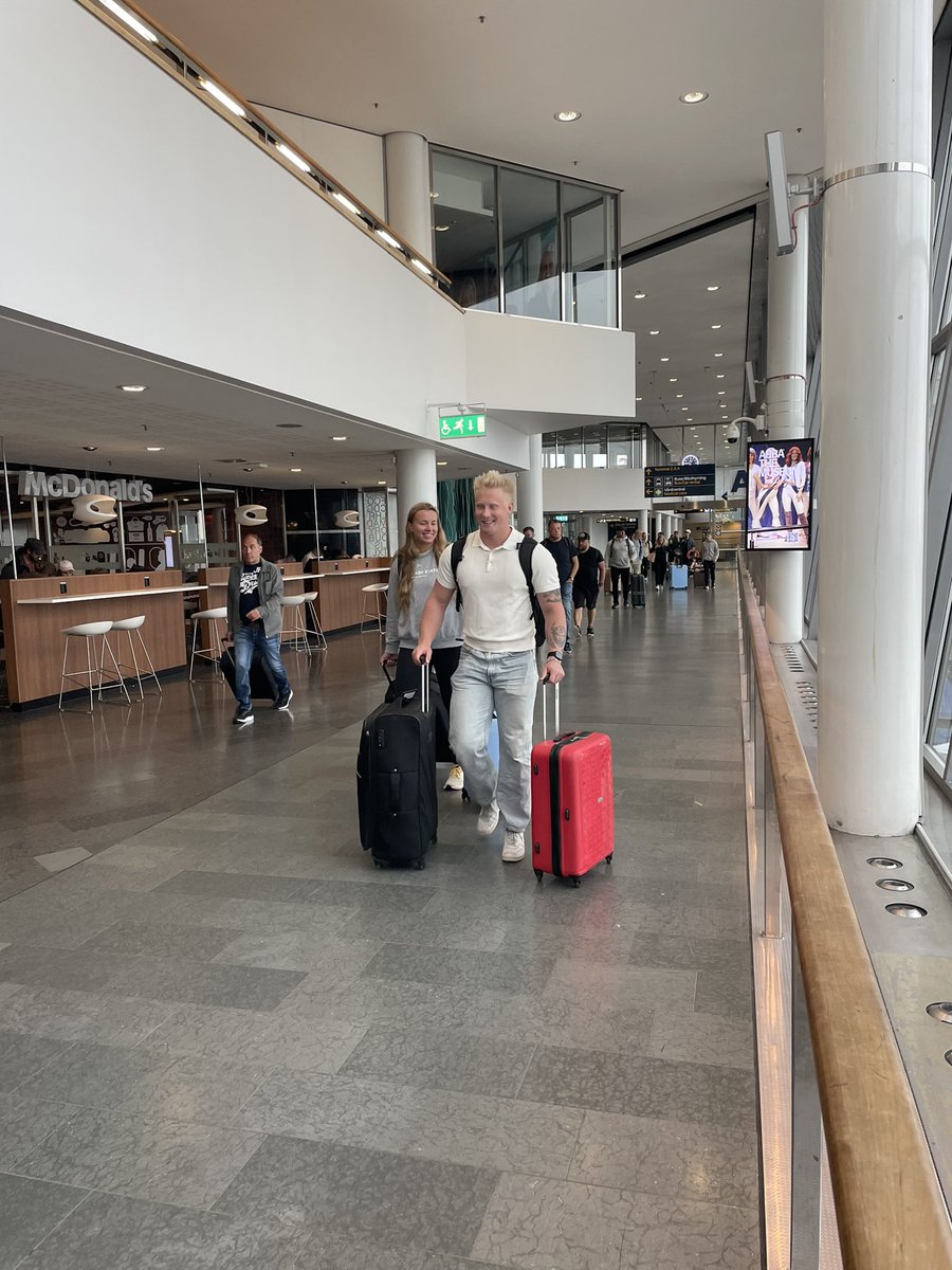 CSUTrackFieldXC's tweet image. Adam Hellbom and Kajsa Borrman have arrived in Bergen, Norway for the @EuroAthletics U23 Championships!
#Relentless x #CSURams