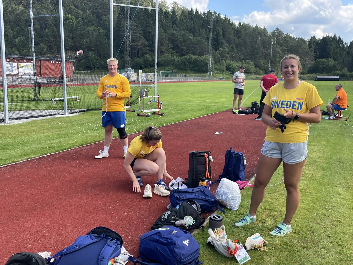 CSUTrackFieldXC's tweet image. Adam Hellbom and Kajsa Borrman have arrived in Bergen, Norway for the @EuroAthletics U23 Championships!
#Relentless x #CSURams