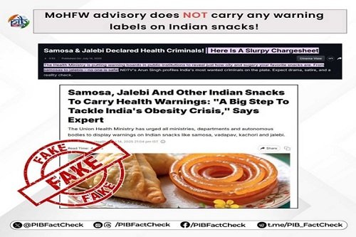 udayindiaNews's tweet photo. #BigNews 🚨Health Ministry Clarifies Misleading Reports on Food Product Warning Labels
#healthministry #FoodProduct
https://t.co/Pp3Eiwl0as https://t.co/iQuUwD4PUJ