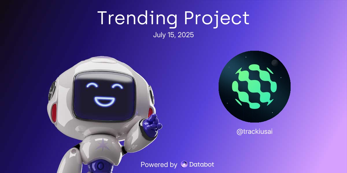 📈 <a href="/trackiusai/">Trackius AI</a> is a project focused on crypto media tracking with tools like the YouTube tracker and upcoming TikTok integration.

- The project successfully launched its YouTube tracker and is preparing to roll out TikTok functionality.
- <a href="/trackiusai/">Trackius AI</a> has partnered with Reddit,