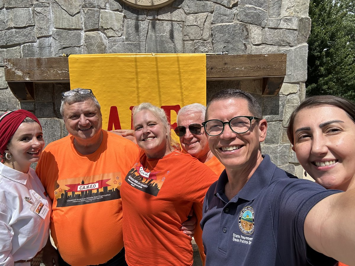 BrennanforOhio's tweet image. Enjoyed catching up with friends at the Cleveland American Middle Eastern Association (CAMEO) picnic over the weekend. Thanks to Pierre Bejjani and the team for another fun, friendly event! Honored to sponsor the event!
