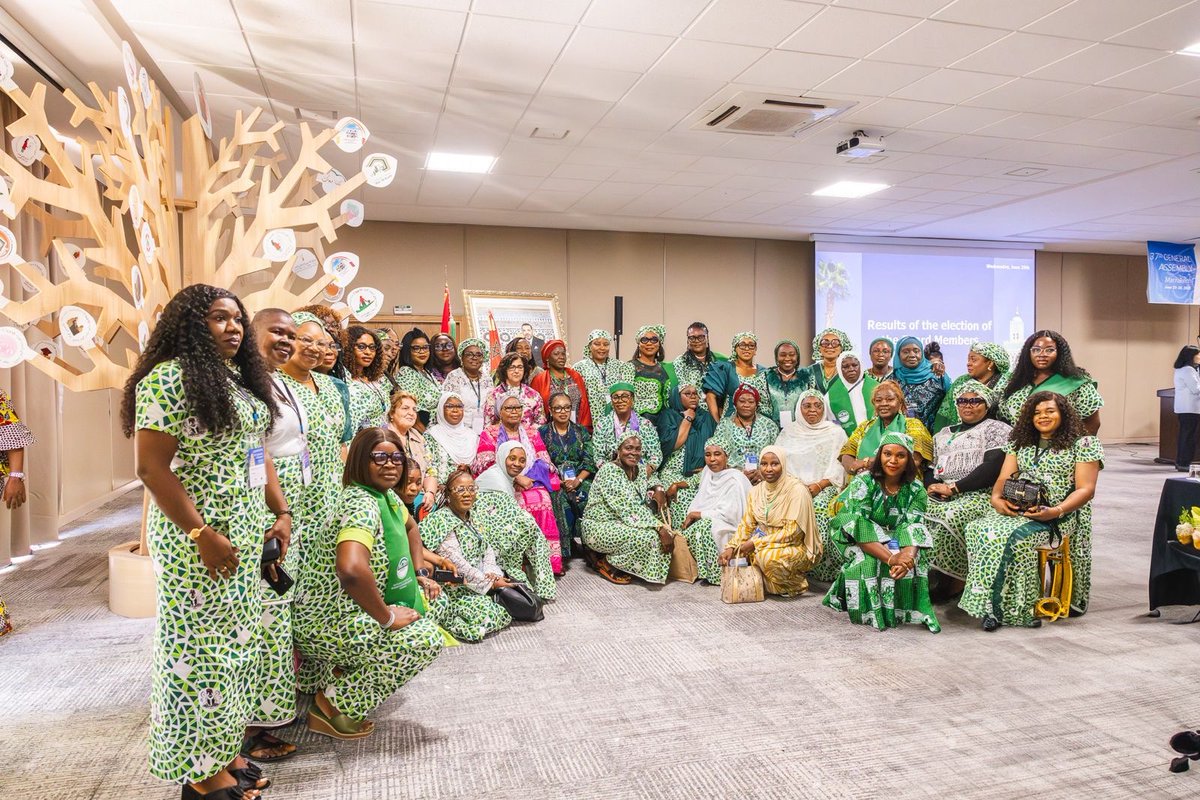 PriscillaOtti's tweet image. Abia State made a bold impact at the 37th General Assembly of International Council of Women (ICW-CIF) in Marrakech, Morocco, joining over 40 nations in discussions on child protection, gender equity, women's leadership, and cultural identity.
Nigeria's delegation made a…