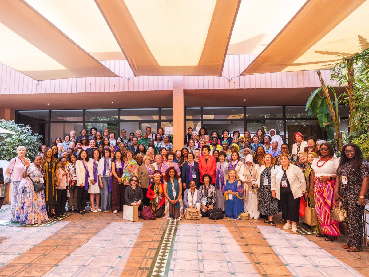 PriscillaOtti's tweet image. Abia State made a bold impact at the 37th General Assembly of International Council of Women (ICW-CIF) in Marrakech, Morocco, joining over 40 nations in discussions on child protection, gender equity, women's leadership, and cultural identity.
Nigeria's delegation made a…