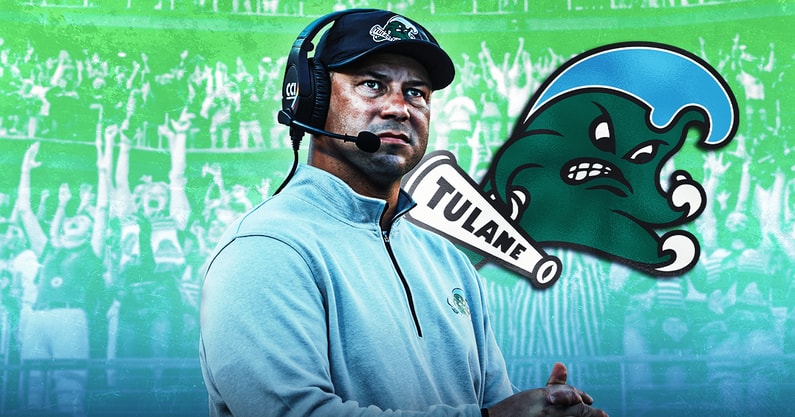 Jon Sumrall and the Green Wave are rolling on the recruiting trail this summer and are trending for a touted in-state WR target and are pushing for a massive flip 🌊

Intel: on3.com/rivals/news/tu…