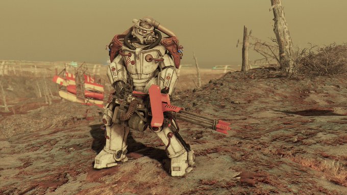 #Fallout4
X02とミニガンでエンクレイヴをボッコボコにするの快感すぎる 