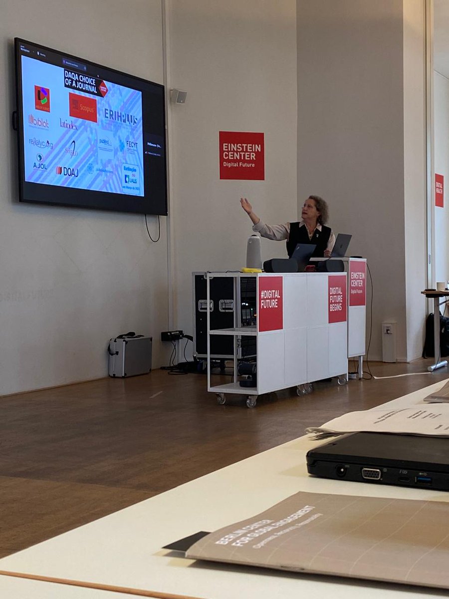 BeigelFernanda's tweet image. 🔉🔉
We had fruitful and productive discussions in the Workshop for Inclusive Open Science held at the Einstein Center for Digital Future
@BerlinUAlliance @EinsteinCENT3R @FU_Berlin @TUBerlin @ChariteBerlin @HumboldtUni @FcpysUNCuyo