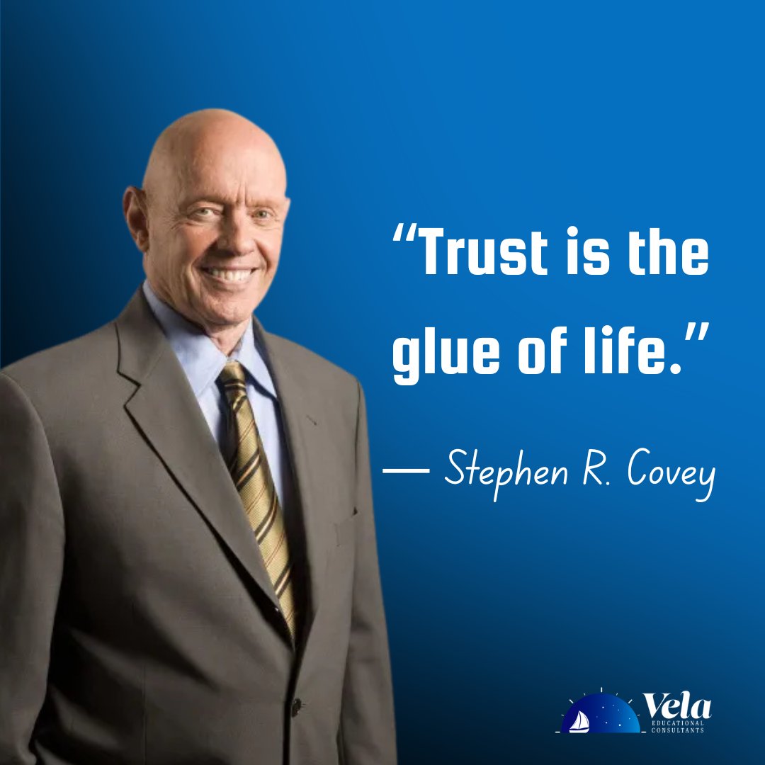 MSadorf03's tweet image. “Trust is the glue of life.”
— Stephen R. Covey
At Vela Consultants, trust is the foundation of every partnership. We help education leaders create reliable systems, build strong teams, and lead with transparency.
With Dr. Melissa Sadorf, Executive Director of NREA, we champion…