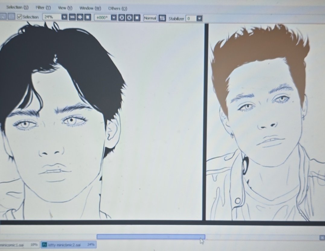 elisial_art's tweet image. Can't blame them for being crazy about each other π€·π»ββοΈ