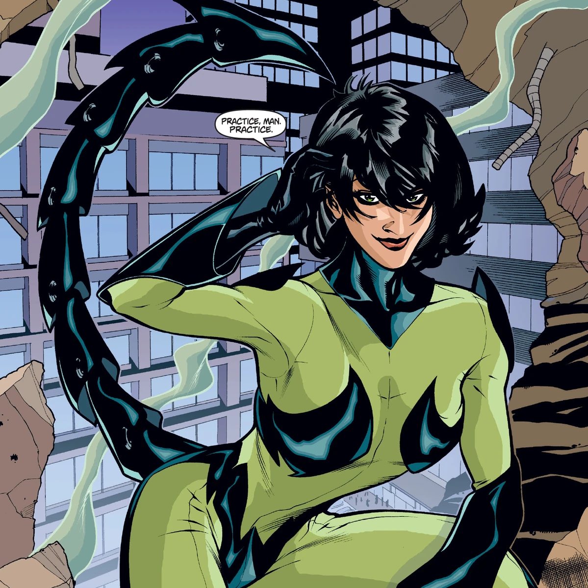 SCORPlONES's tweet image. (Her appearance change is crazy btw. Yes, same character.)