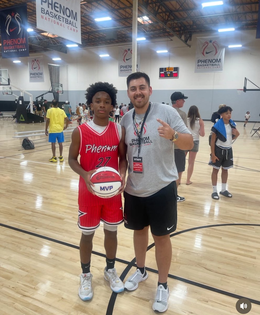 Colby Evans 2029 (@colbyevans2029) on Twitter photo I am thankful to be back invited to Phenom Basketball 🏀 Camp in California next week. Last year I was MVP for the 2029 class, & looking to compete against the top talent in the country once again.
#Phenom
#WherePlayersBecomeKnonw
<a href="/unkownuser2018/">dayday the manger</a> <a href="/GradyMajors/">Grady Majors</a> <a href="/Louisiana_Hoops/">Clifton Dixon</a> I am thankful to be back invited to Phenom Basketball 🏀 Camp in California next week. Last year I was MVP for the 2029 class, & looking to compete against the top talent in the country once again.
#Phenom
#WherePlayersBecomeKnonw
<a href="/unkownuser2018/">dayday the manger</a> <a href="/GradyMajors/">Grady Majors</a> <a href="/Louisiana_Hoops/">Clifton Dixon</a>