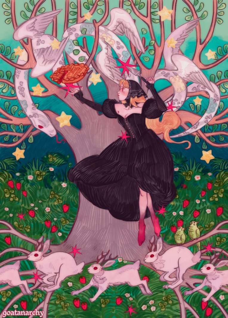 goatanarchy69's tweet image. a piece o&apos; pie 🥧🐇