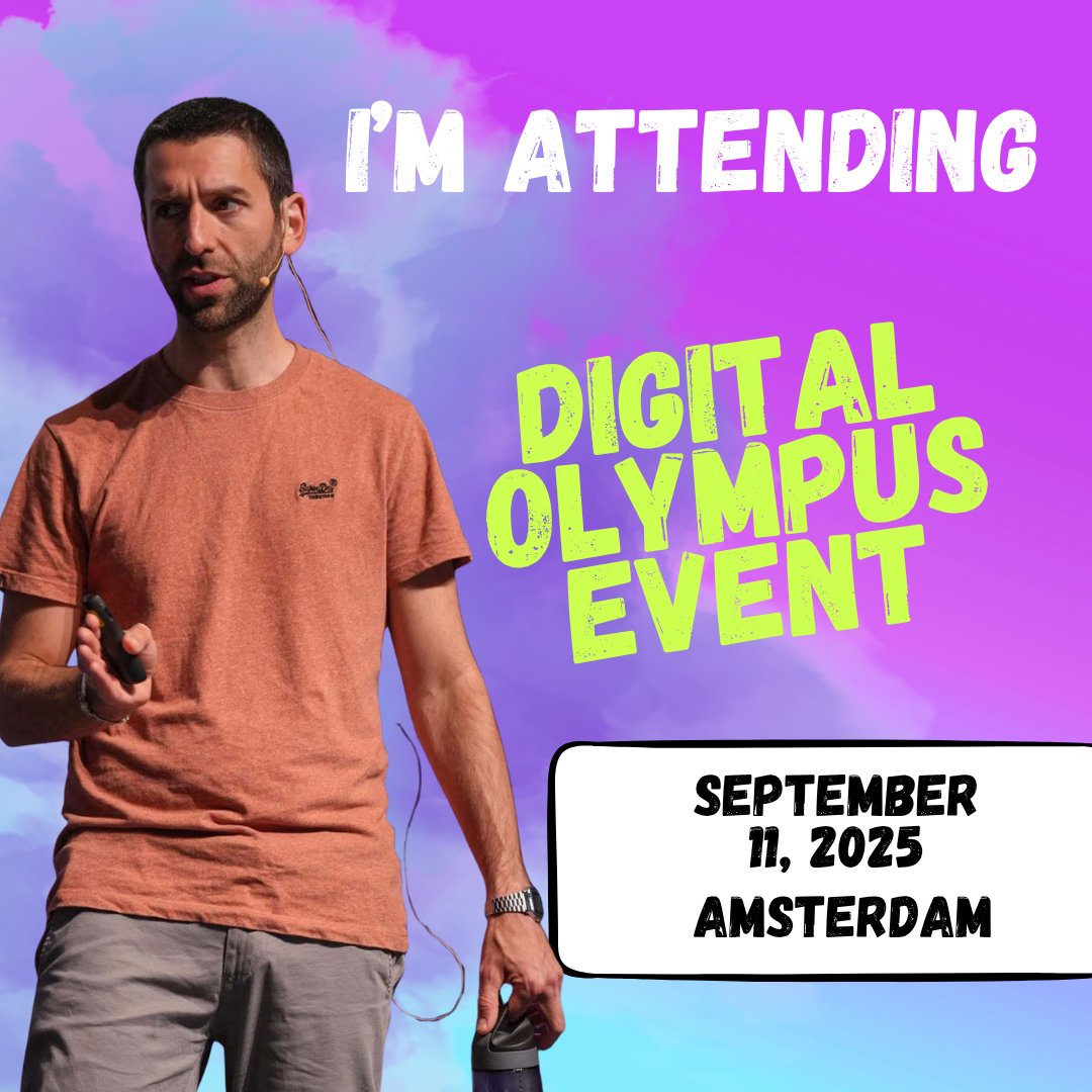 Alex Moss (@alexmoss) on Twitter photo I'll be attending the <a href="/DigitalOlympus/">Digital Olympus</a> Event by <a href="/AlexTachalova/">Alexandra Tachalova</a> on 11th Sept! Looking forward to seeing some amazing speakers including <a href="/aleyda/">Aleyda Solis 🕊️</a>, <a href="/JudithLewis/">Judith Lewis</a>, <a href="/Kevin_Indig/">Kevin_Indig</a>, <a href="/CrystalontheWeb/">Crystal Carter (she/her)</a>, <a href="/thetafferboy/">Mark Williams-Cook</a>, <a href="/gfiorelli1/">Gianluca Fiorelli</a>, <a href="/yagmrsmsk/">Yagmur Simsek</a>, <a href="/LukaszZelezny/">Lukasz Zelezny 🇬🇧</a> and more!
Can't wait! 😎 🇳🇱 I'll be attending the <a href="/DigitalOlympus/">Digital Olympus</a> Event by <a href="/AlexTachalova/">Alexandra Tachalova</a> on 11th Sept! Looking forward to seeing some amazing speakers including <a href="/aleyda/">Aleyda Solis 🕊️</a>, <a href="/JudithLewis/">Judith Lewis</a>, <a href="/Kevin_Indig/">Kevin_Indig</a>, <a href="/CrystalontheWeb/">Crystal Carter (she/her)</a>, <a href="/thetafferboy/">Mark Williams-Cook</a>, <a href="/gfiorelli1/">Gianluca Fiorelli</a>, <a href="/yagmrsmsk/">Yagmur Simsek</a>, <a href="/LukaszZelezny/">Lukasz Zelezny 🇬🇧</a> and more!
Can't wait! 😎 🇳🇱
