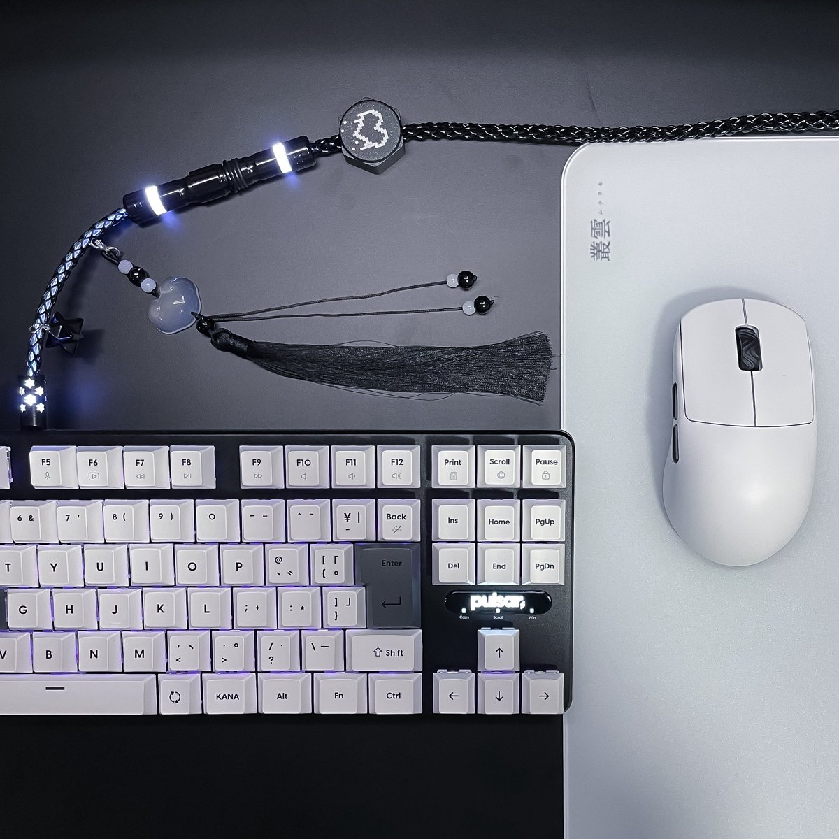 4u4xo's tweet image. 新デバイス導入〜満足度高杉くん
◻️SCYROX V8 Mouse
◻️Pulser PCMK 2 HE TKL Keyboard
◻️AIM1 叢雲 GlassMousePad
◻️UNKNOWN ERROR 8k CoiledCable