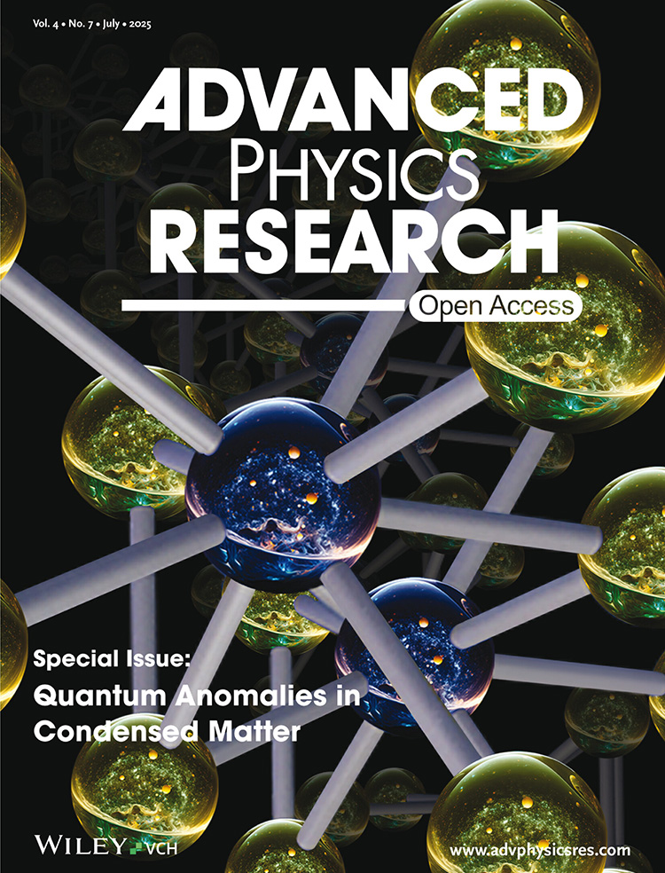 AdvPortfolio's tweet image. Quantum anomalies may power future tech, and signs of them are emerging in topological materials.
That's one of the key messages presented in this special issue on quantum anomalies in condensed matter led by M.T. Pettes and A. Saxena.
👉ow.ly/azCe50WpIm6