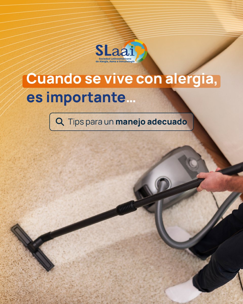 👥 Vivir con alergia va más allá de aliviar síntomas: requiere un enfoque integral.
🔸 Identificar y evitar alérgenos
🔸 Seguir tratamiento médico
🔸 Consultar ante reacciones graves
🔸 Evaluar inmunoterapia
El acompañamiento profesional es clave.
#SLaai #Alergias #Inmunología