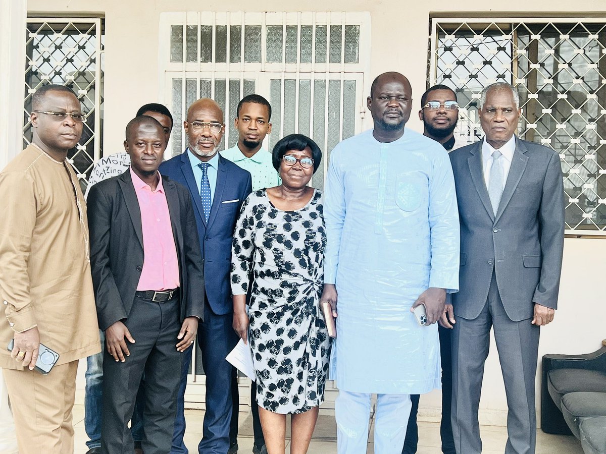 official_gccpc's tweet image. The Commission welcomed Mr. Diomande Adama &amp;amp; Ms. Lylie Balakanaiteh from IBF, under the EU Multi-Annual Action Plan for Sub-Saharan Africa 2023-2025. Led by Exec. Sec. Mr. Basiru Njie, we discussed priorities in consumer protection, competition enforcement, &amp;amp; collaboration.