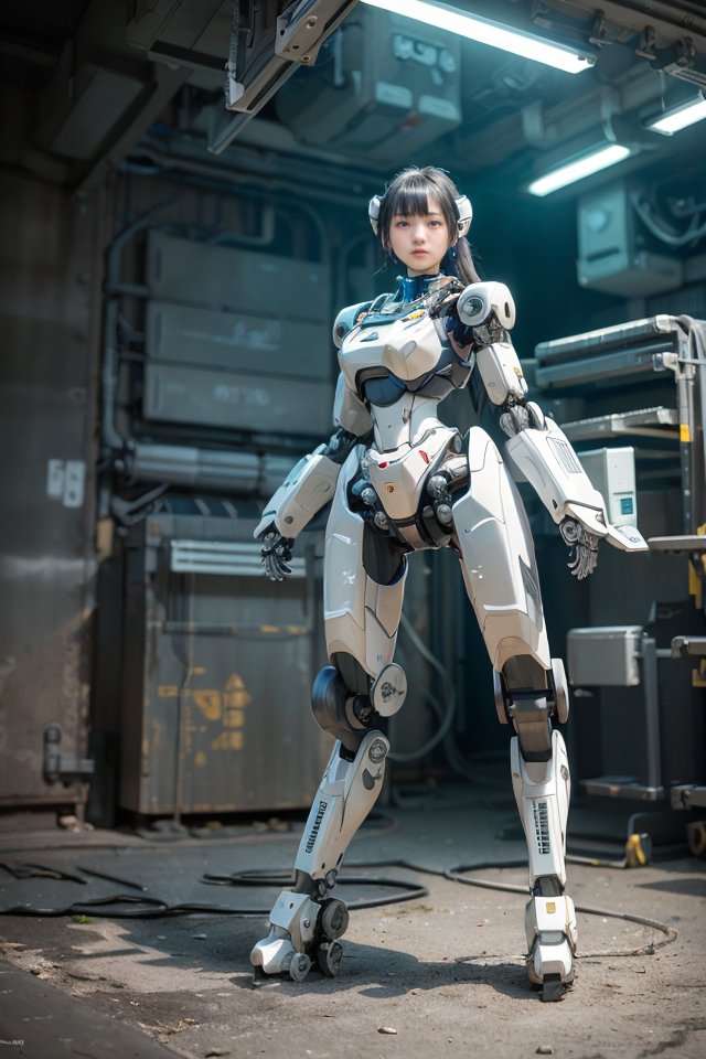 ZalemDeus's tweet photo. 【メカ娘・ロボ娘グラビア】
うちのロボ娘はロボボディにそのまま女性の顔が乗っかっているの��標準です。このほうが戦場では映えるのです。
#AIart #cyberpunk #mechgirl #robotgirl #AIグラビア https://t.co/JnXrzNDtpz