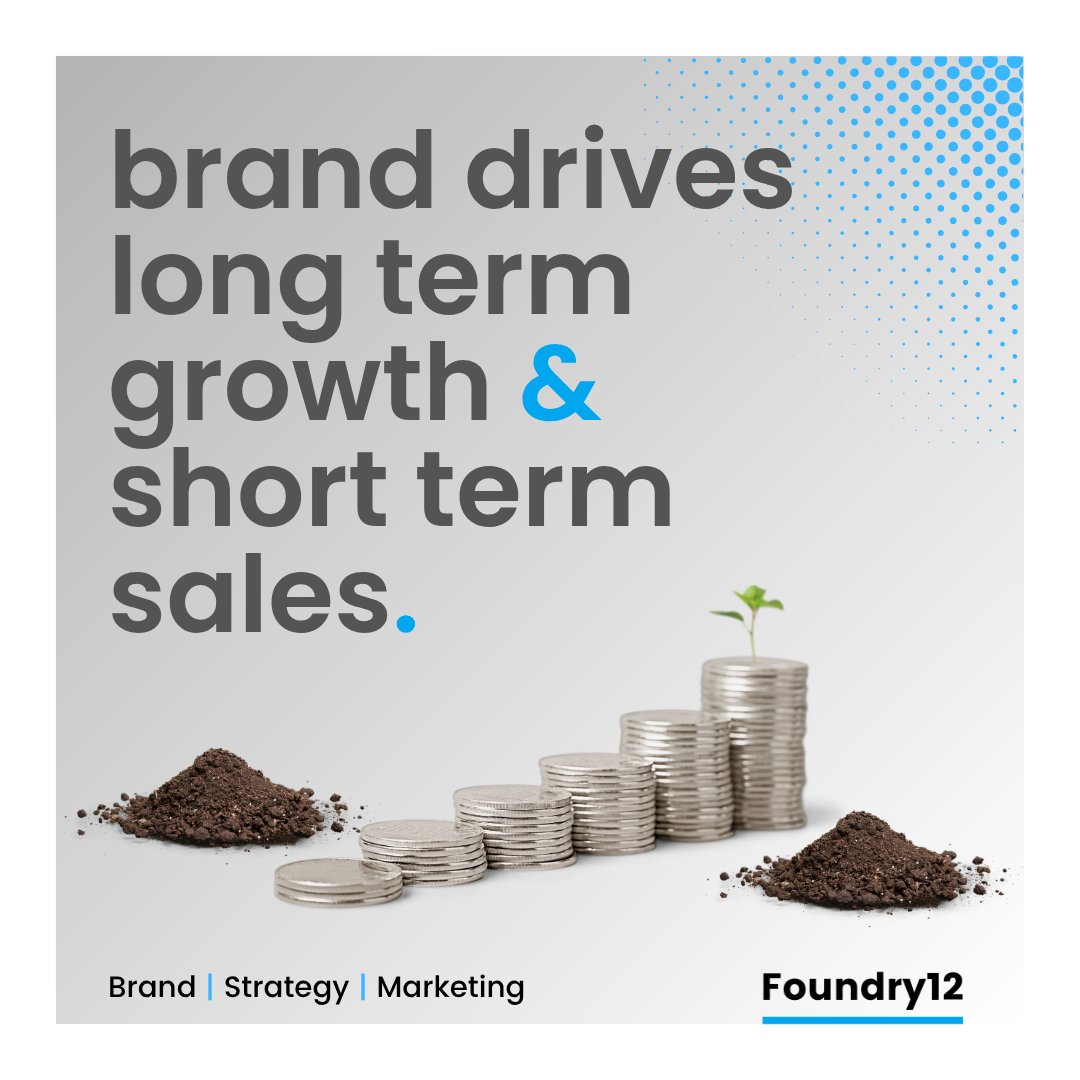 Should you focus on brand or sales?

Wrong question. You need both.
✅ Brand builds trust, awareness &amp; preference
✅ Sales activation converts.
But without brand, every campaign starts cold.

Brand isn't a luxury - it's a sales multiplier.

Full piece 👇
foundry12.co.uk/brand-drives-l…