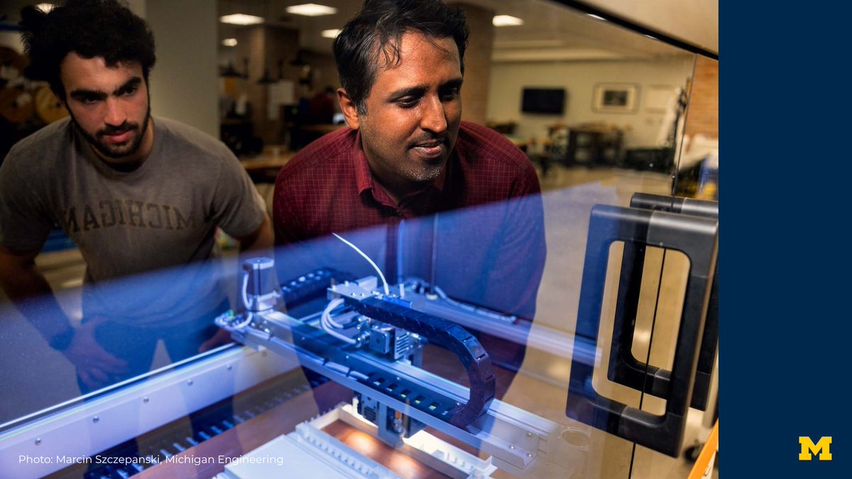 UMich's tweet image. A $10.3M investment from @DARPA is backing a UM-led project to predict the lifespan of 3D-printed metal parts made with laser powder bed fusion (LPBF). The goal: ensure reliable, field-ready parts where replacement delays can be mission-critical. myumi.ch/8qEd5