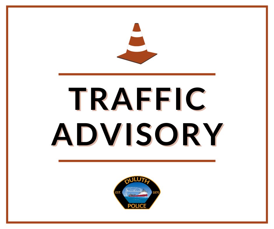 DuluthMNPolice's tweet image. Traffic Advisory: Park Point 5-Miler Race
duluthmn.gov/media/websubsc…
