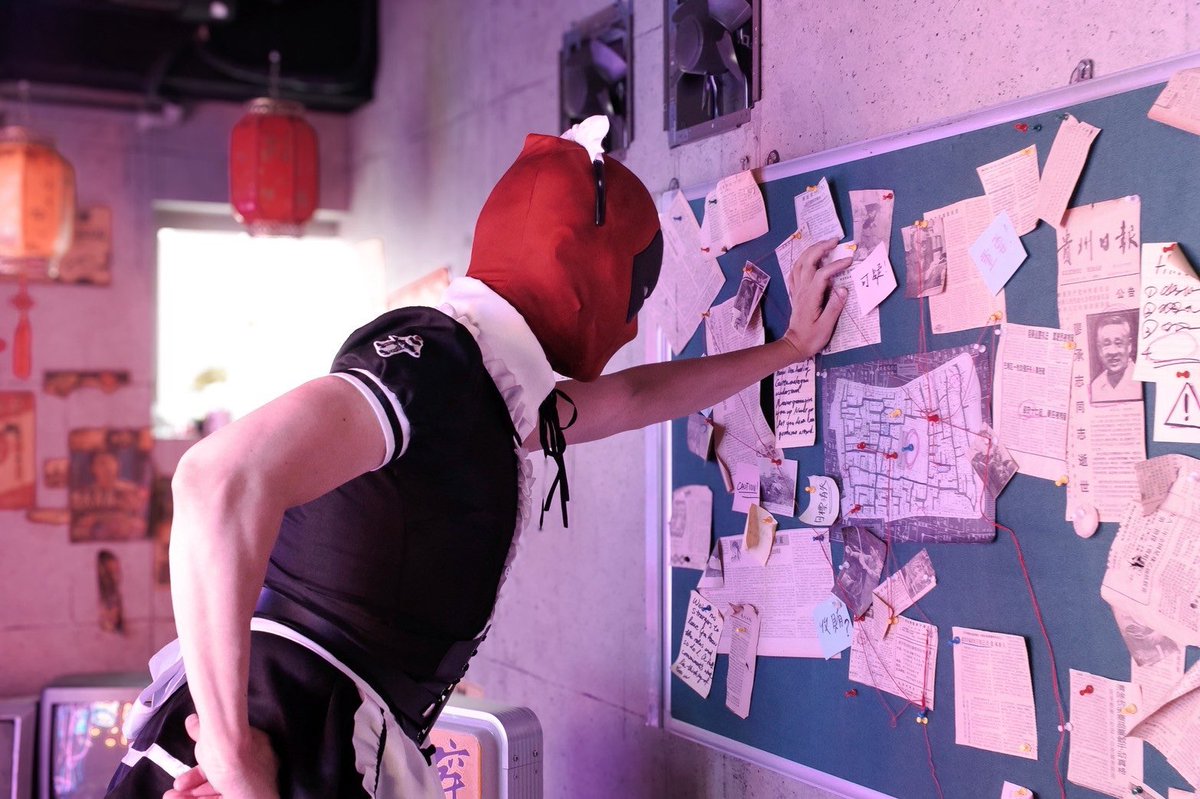 pigpool_dead's tweet image. Hey, you there on X, 
stop scrolling and tell me 
where Francis is!   

No? 

Fine, I’ll just wear this maid outfit 
and cause chaos. 

#Deadpool #MercWithAMouth 
#デッドプール　#メイドデッドプール
@GiveCos_yotsuya