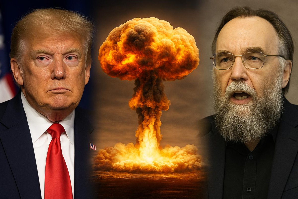 Constantin von Hoffmeister (@constantinvonh) on Twitter photo Trump’s Pause before Armageddon
Alexander Dugin (<a href="/AGDugin/">Alexander Dugin</a>) reveals Trump as a faltering figure who, caught between war with Russia and the wrath of MAGA, chooses delay over destiny, postponing the apocalypse by fifty days.
Link to the full article below.👇👇 Trump’s Pause before Armageddon
Alexander Dugin (<a href="/AGDugin/">Alexander Dugin</a>) reveals Trump as a faltering figure who, caught between war with Russia and the wrath of MAGA, chooses delay over destiny, postponing the apocalypse by fifty days.
Link to the full article below.👇👇