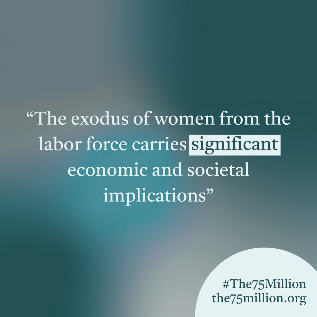 the75million_'s tweet image. We need affordable childcare, flexible workplaces, fair pay, and real respect for the work of caregiving. It’s as simple as that.
We see it. And we’re fighting back. Join the #The75Million by signing our pledge at The75Million.org.