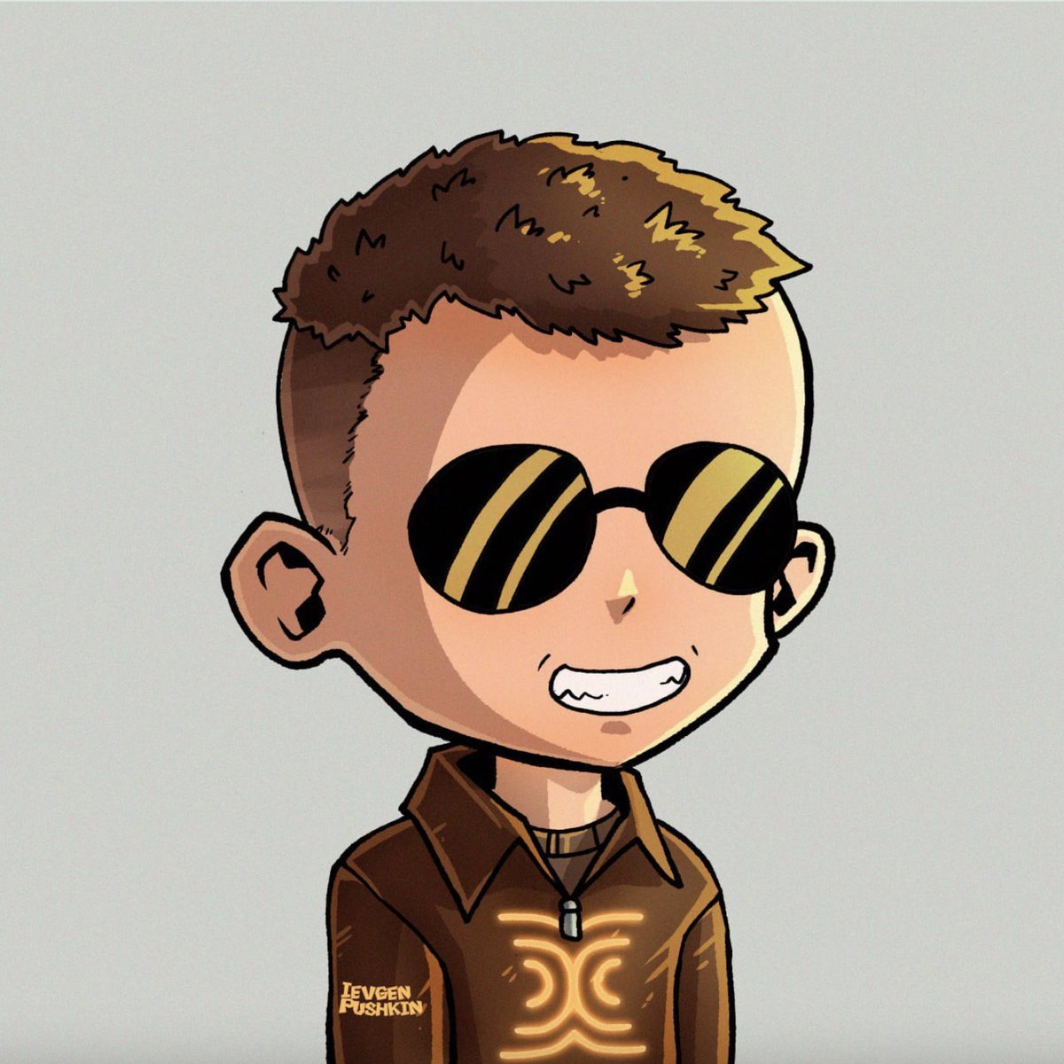 yesterday i saw a powerful art piece by <a href="/thoai6sixx/">thoai66.ip</a>  , where he tagged the artist <a href="/bestie_ell/">TROTSKY</a>   🎨 i left my admiration in the comments — and soon Trotsky replied to me directly we had a short conversation, and he offered to make a piece for me: i sent a photo, and he did the