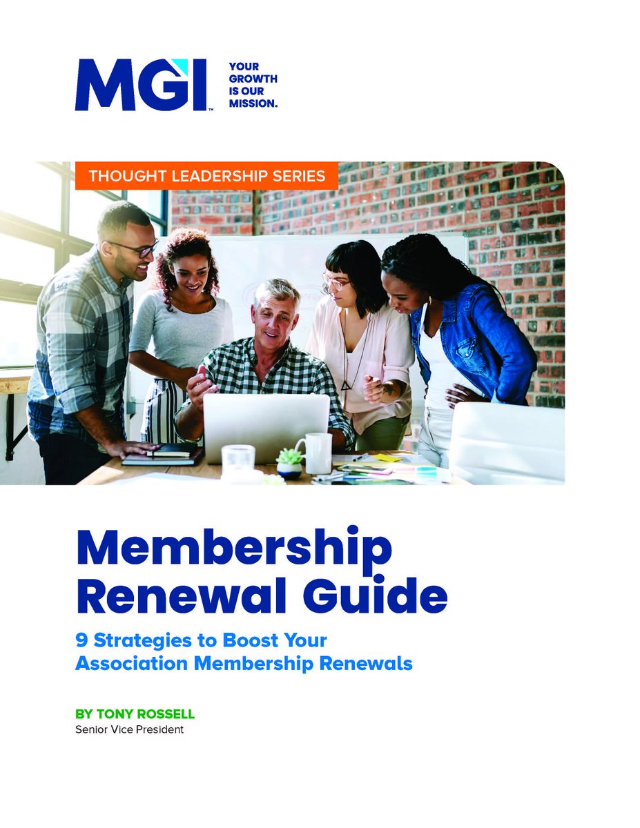 If your #association could use some help with #membership renewals, take a look at our just-published Membership Renewal Guide. It offers 9 strategies to boost your association renewals. go.marketinggeneral.com/l/733823/2025-…