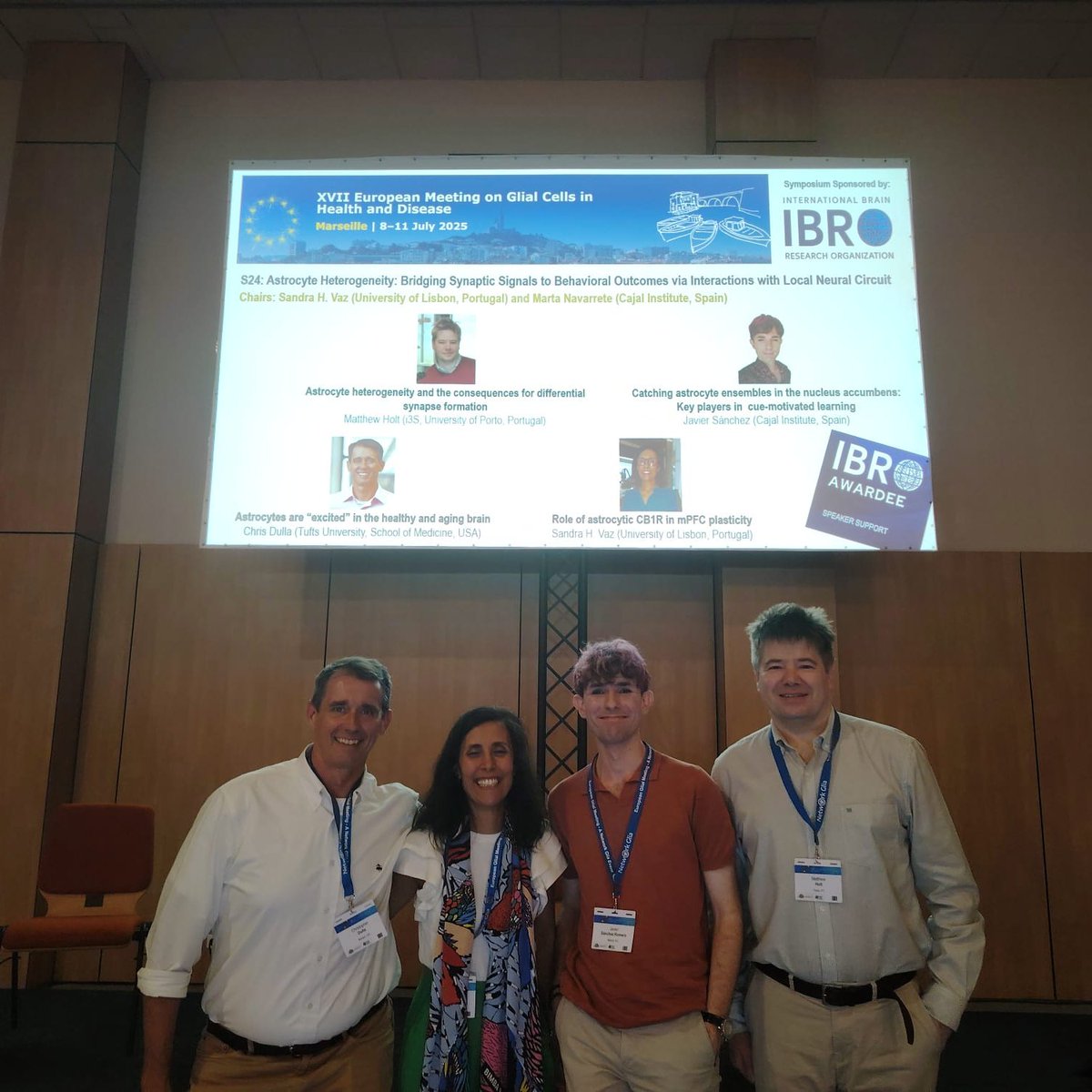 AstrocytesRus's tweet image. Had a wonderful week listening to all things GLIA and presenting our work at the 🇪🇺European Glial Meeting 2025! Looking forward to #GLIA2027!
@gliameeting @SandraHVaz1 @AstrocytesRus #GliologistsTogether