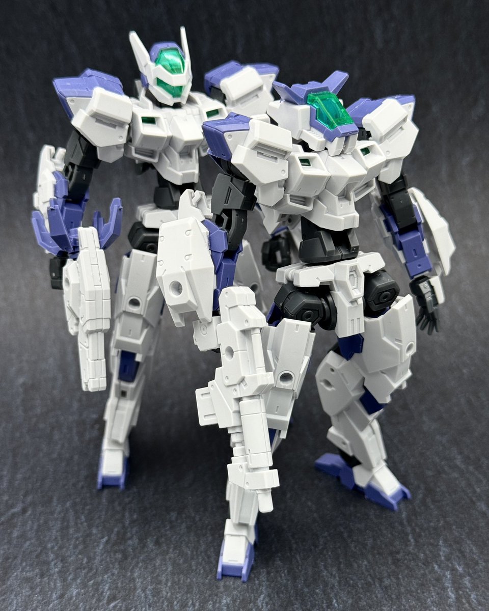 30MM最新作【イグライト01】いよいよ今週末7/19に発売です！
既存商品と合わせてのカスタマイズも簡単に出来ますよ✨
※写真はフォレスティエリ01の頭部と武器を合わせた作例です。　
#30MM