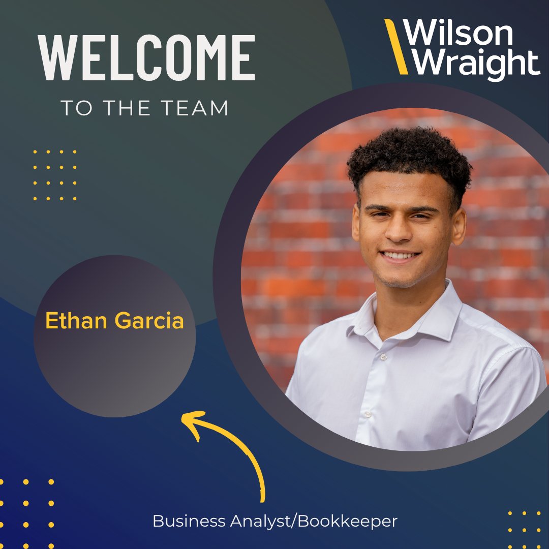 NEW TEAM MEMBER ANNOUNCEMENT📢
The Wilson Wraight Analyst team has grown with the addition of Ethan! A welcome addition to our team, he brings a wealth of experience in preparing Management Accounts and financial statements. Welcome to the team Ethan!

#welcome #bookkeeping #new