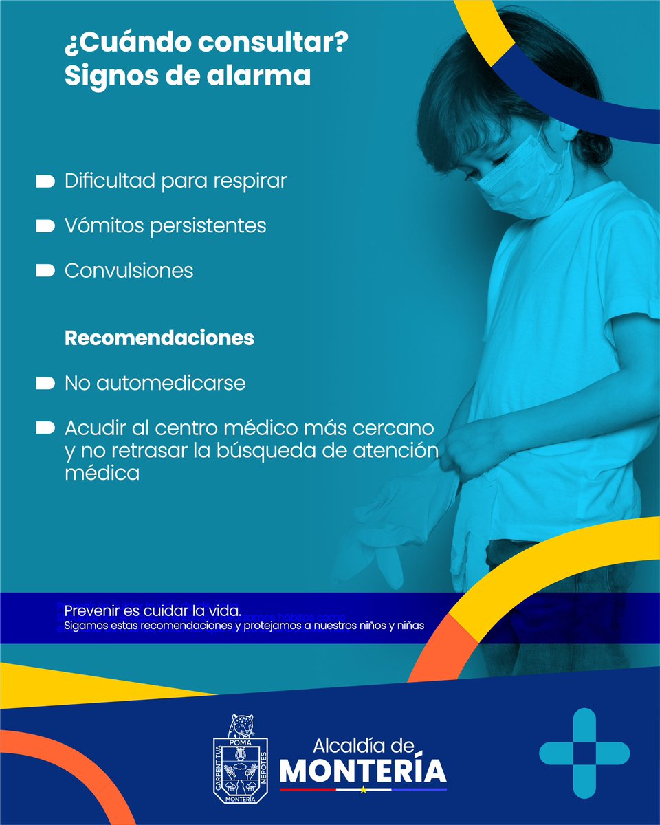 Todos podemos actuar para proteger a niños y niñas de Enfermedades Diarreicas Agudas (EDA) e Infecciones Respiratorias Agudas (IRA).

👉🏻Aquí te contamos cómo hacerlo y qué hacer en caso de que un menor se enferme.

Comenta, comparte y déjanos saber si fue útil esta información.👇🏻