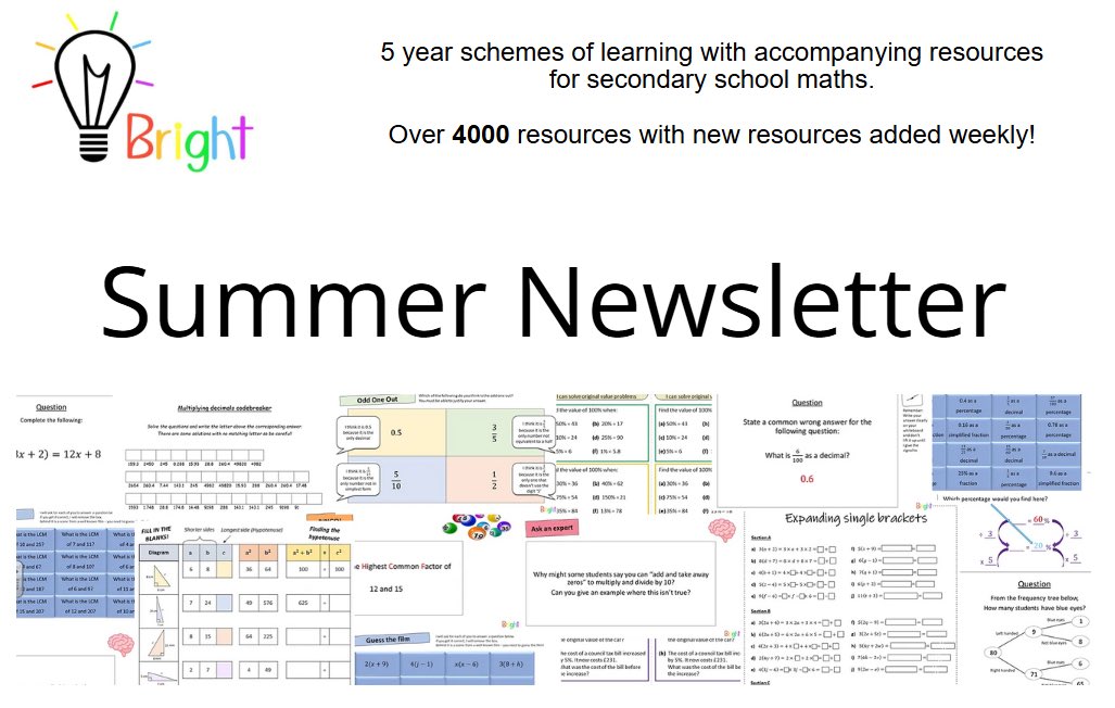 🗞️ Summer newsletter 🗞️
Our Summer newsletter is on its way out to you now!
A few updates for September as well as some end of year activities to utilise.
Enjoy!