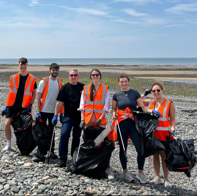 A successful day out at Walney Island with some of the team for a beach clean. We carry out a lot of work in &amp; around Barrow, so it felt right to give a little something back to the local community. The weather held out and we’re pretty sure the beach has never looked cleaner.